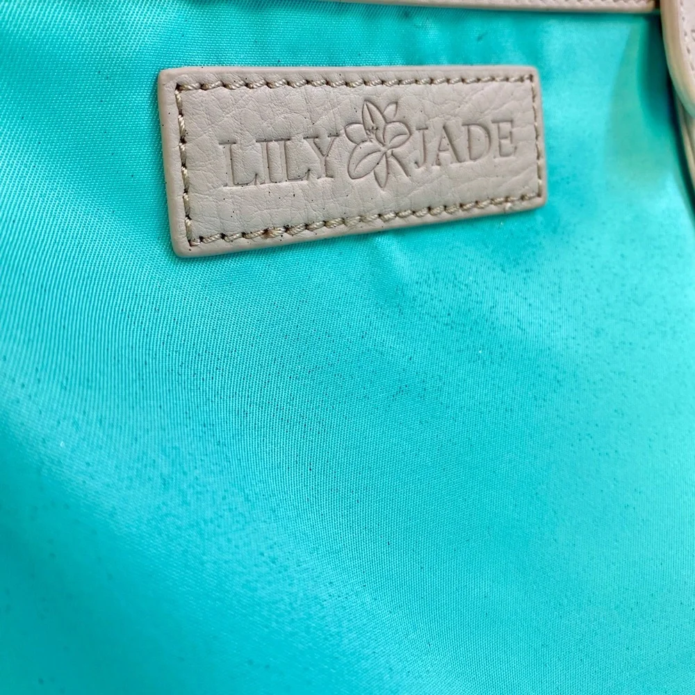 Lily Jade Madeline Convertible Diaper Bag Backpack Blush Pink Full Grain Leather